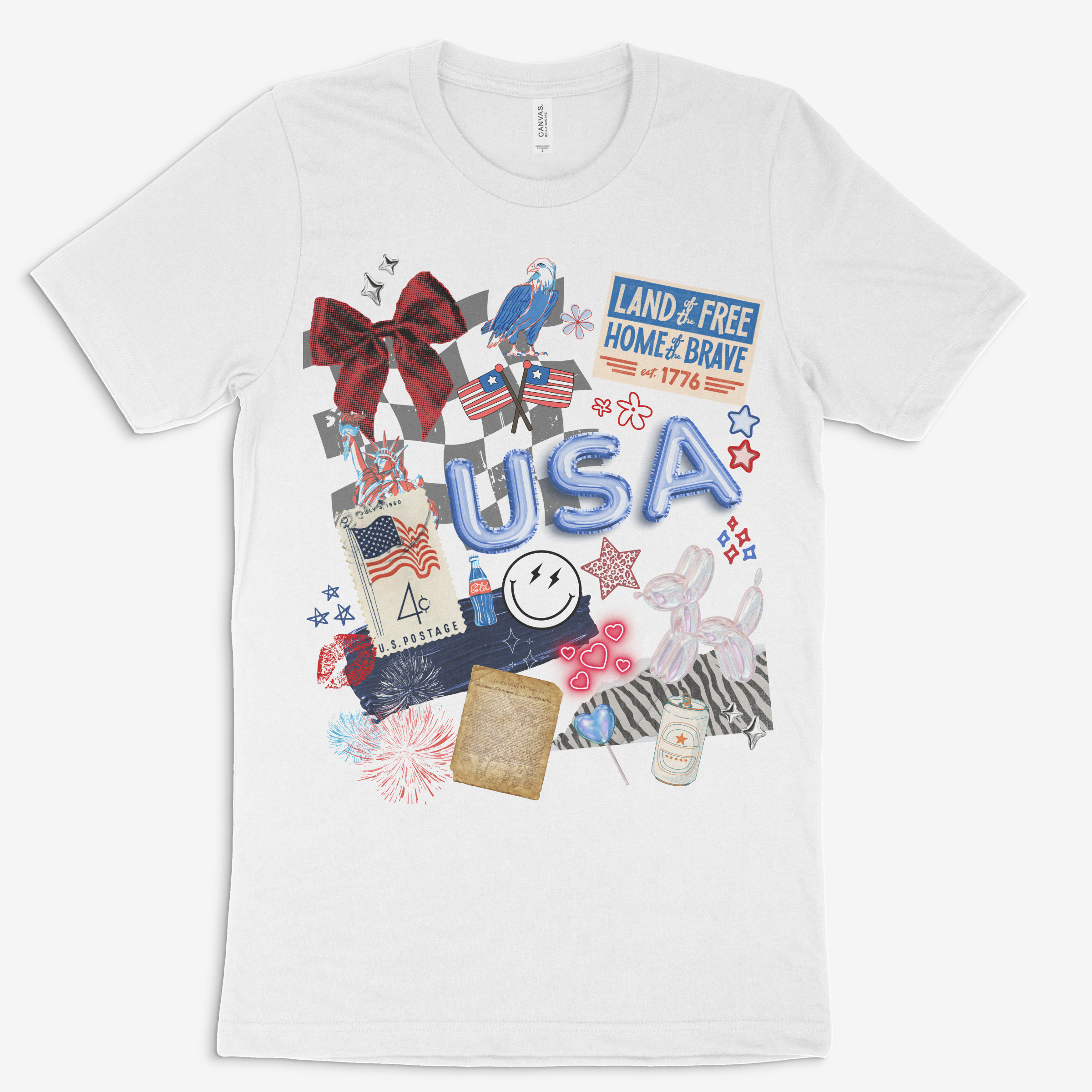 USA Collage Tee