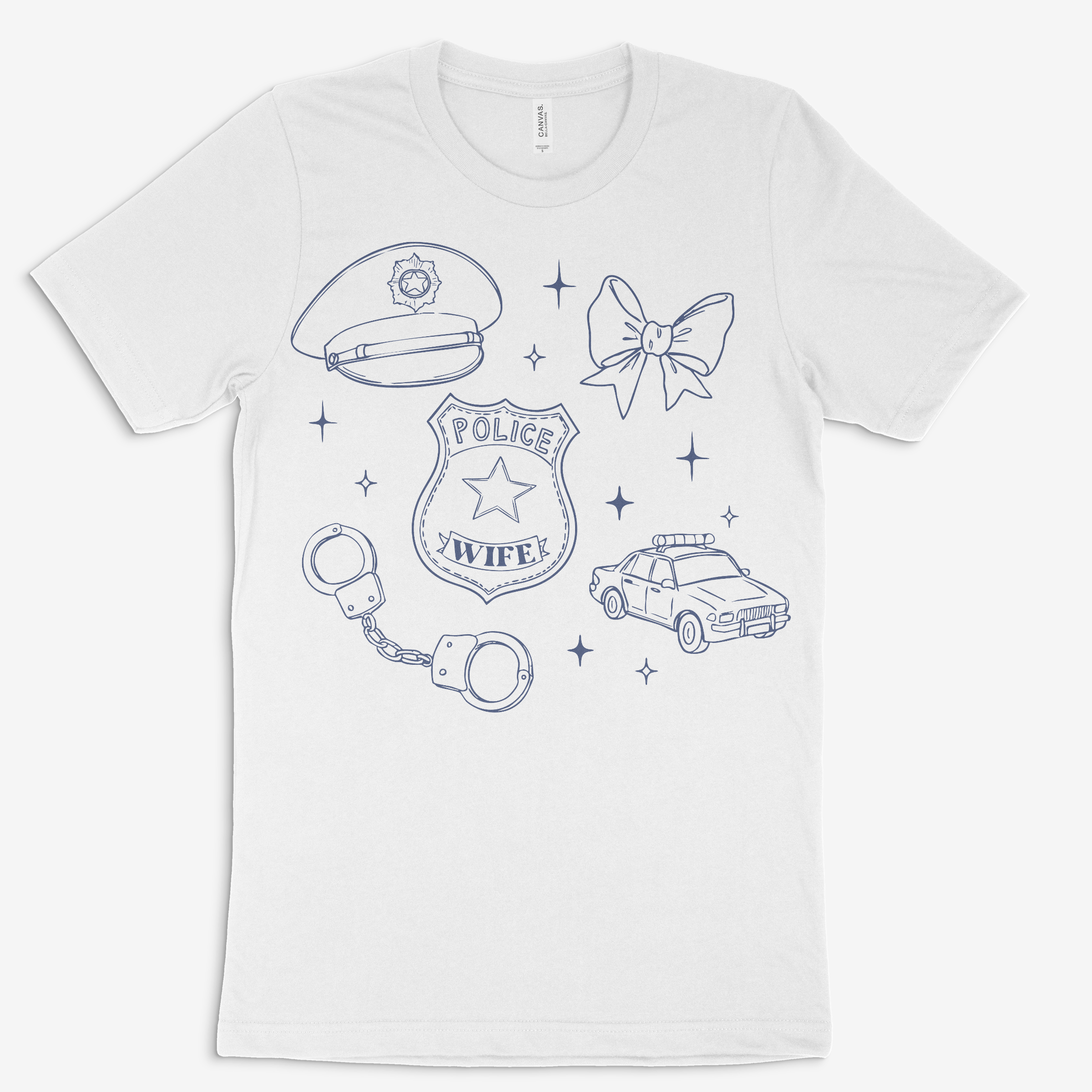 Police Wife Icon Tee