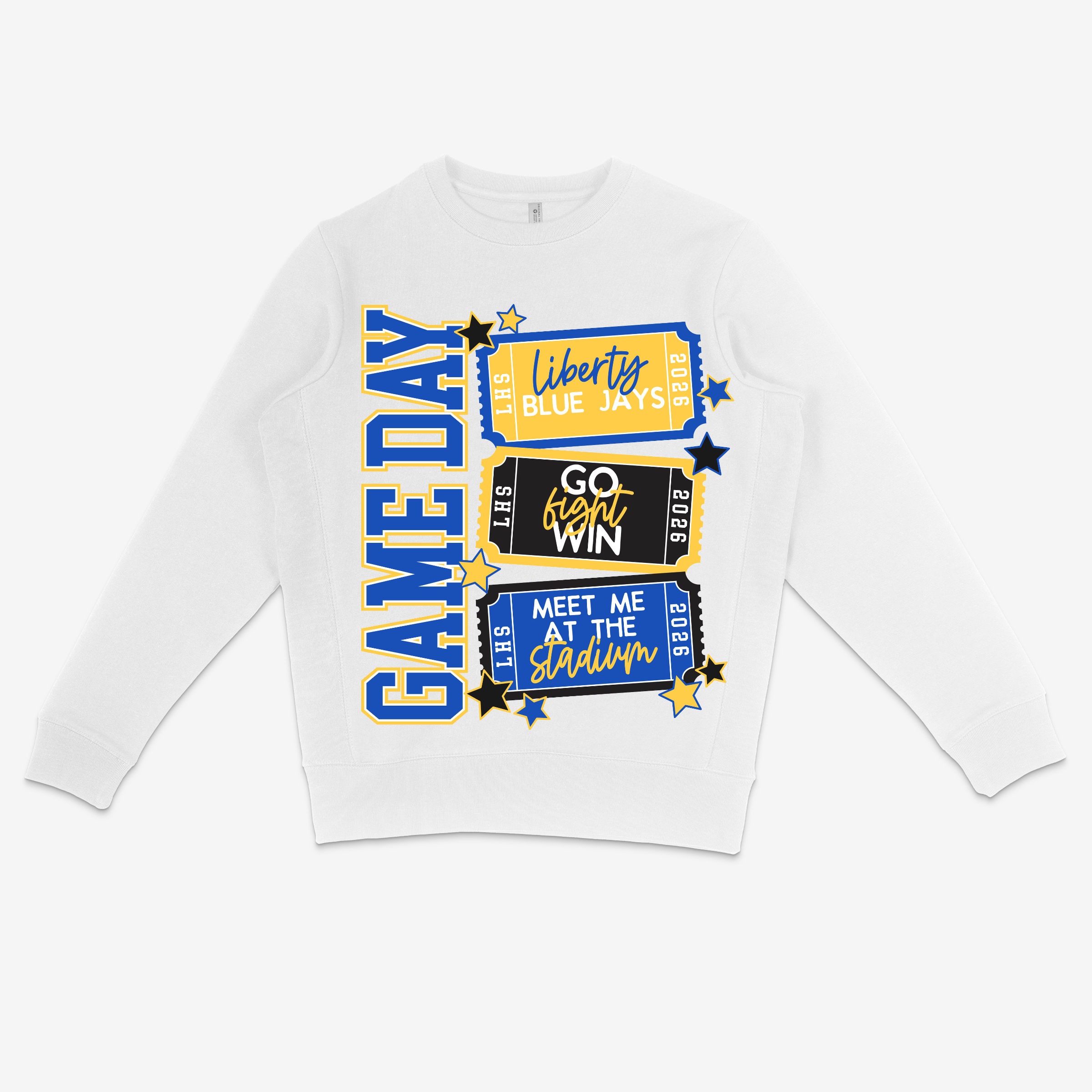 Liberty Game Day Ticket Crewneck