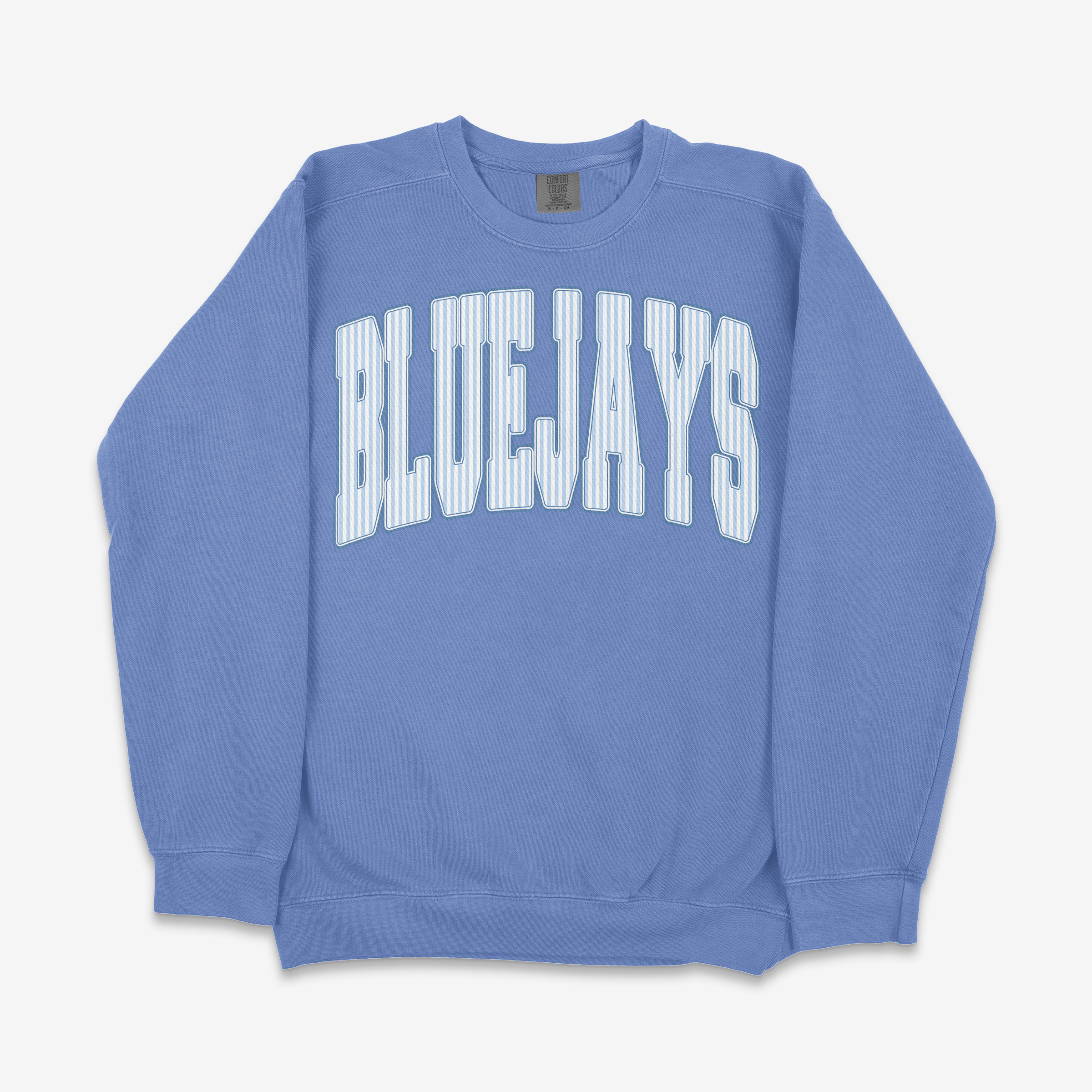Bluejays Coastal Blue Crewneck