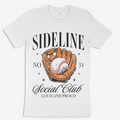 Sideline Social Club Baseball Tee