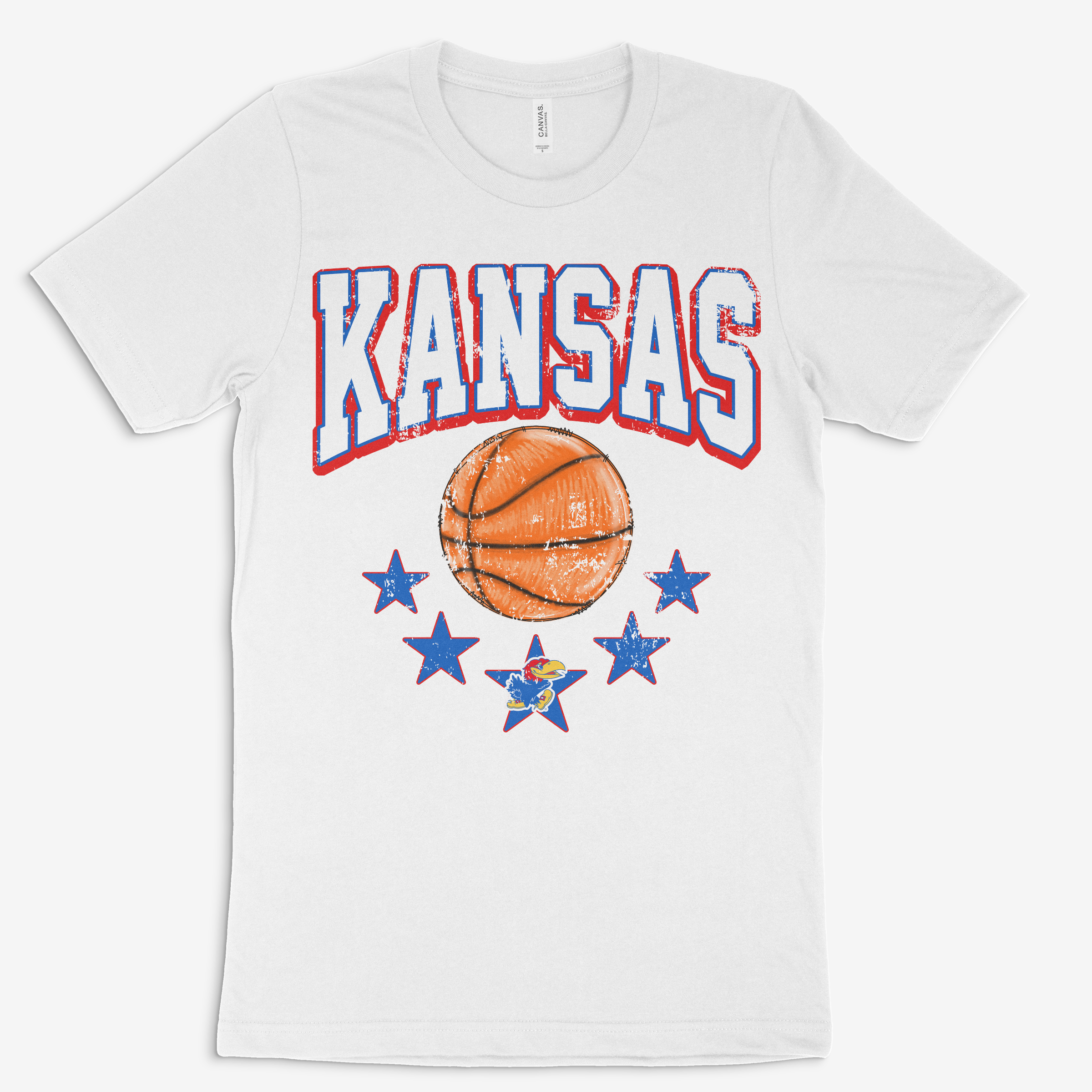 Kansas Basketball Tee