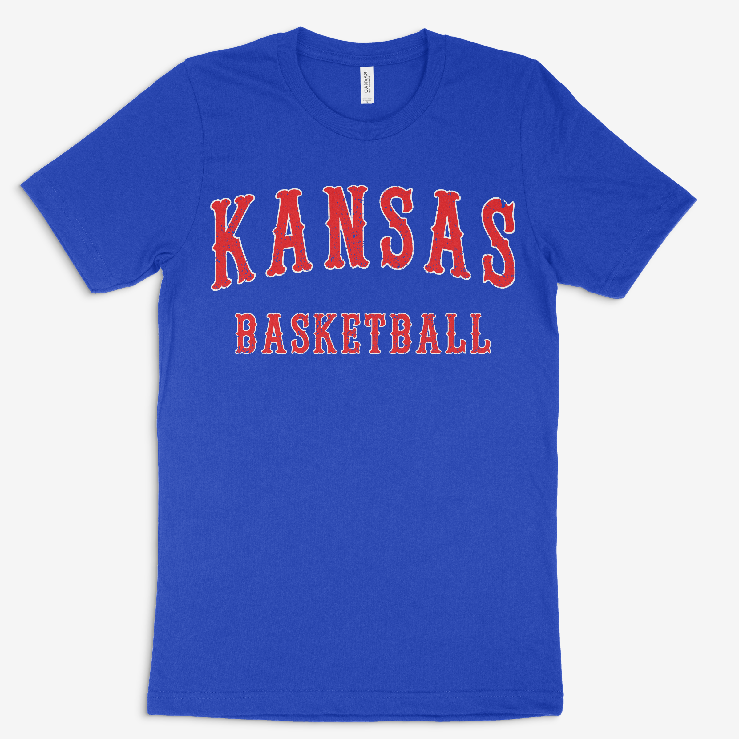 Kansas Basketball Varsity Tee