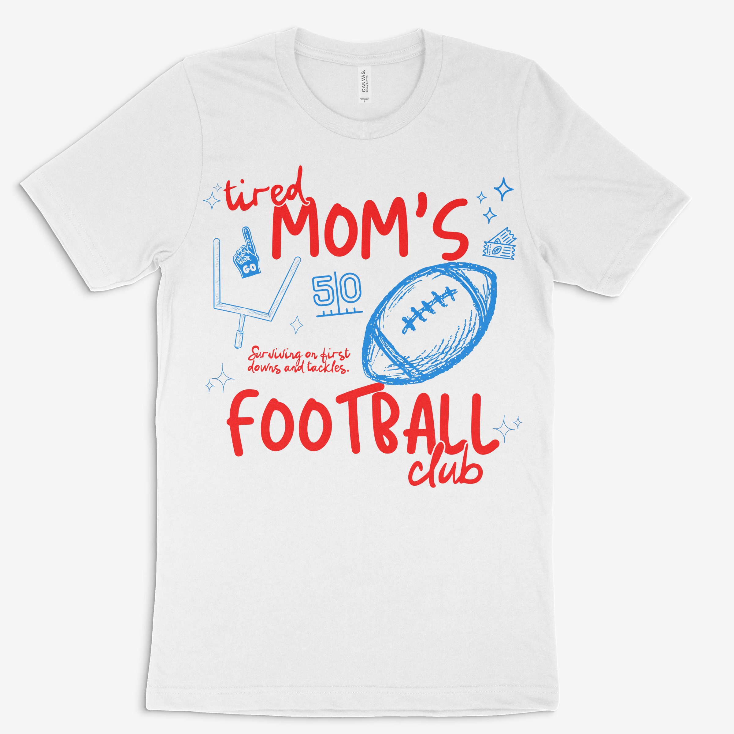 Tired Moms Football Club Tee
