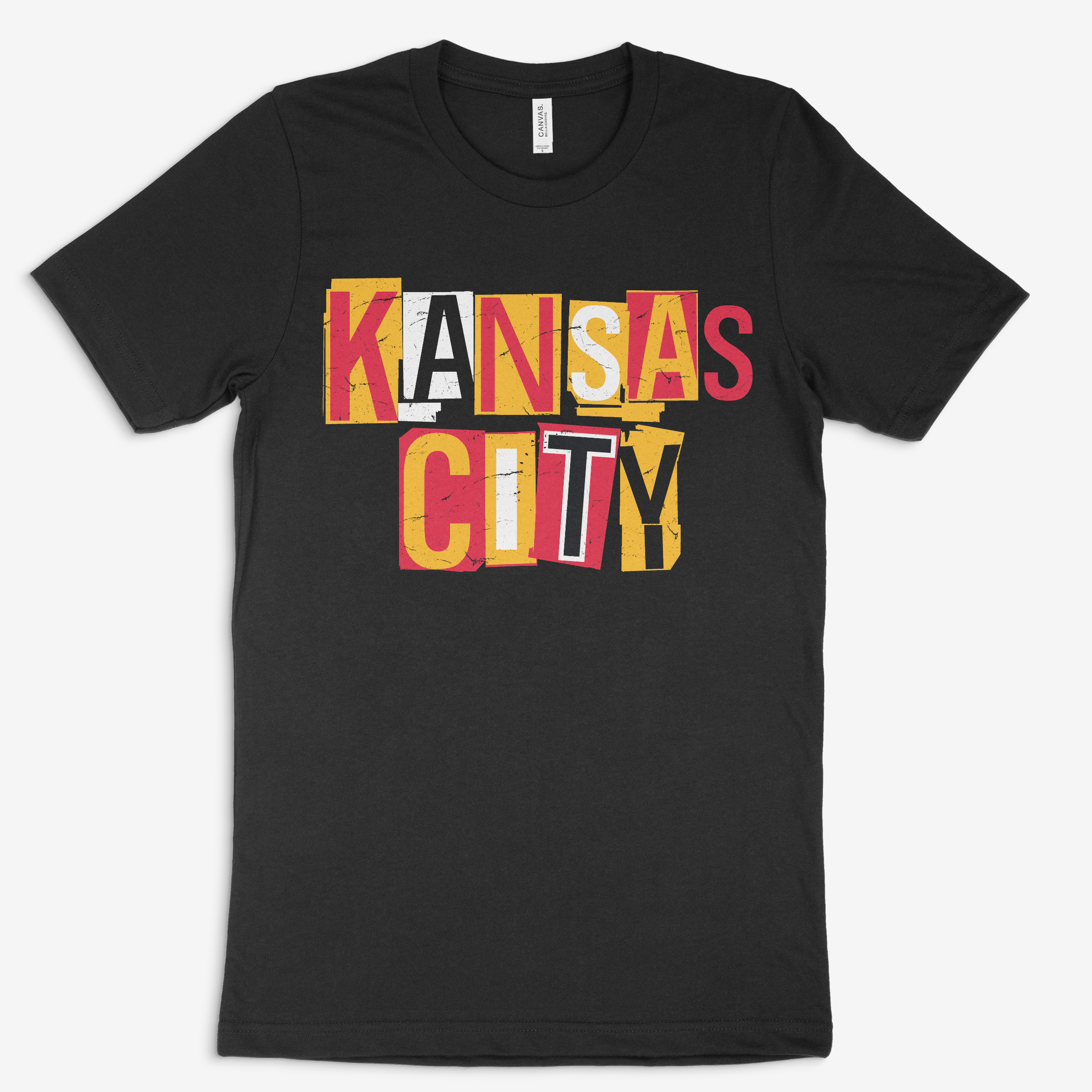 Kansas City Scrapbook Letter Tee