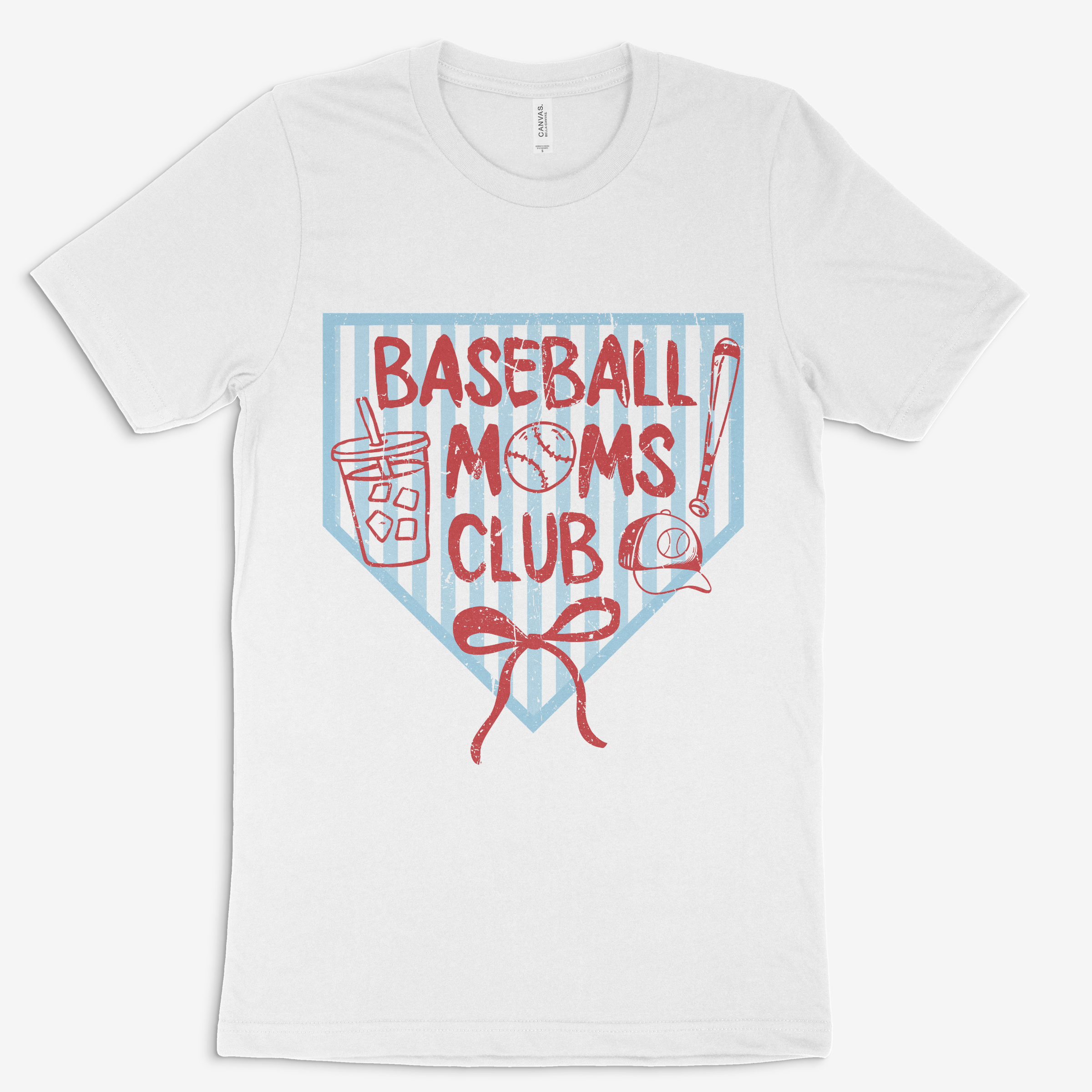 Baseball Moms Club Diamond Tee